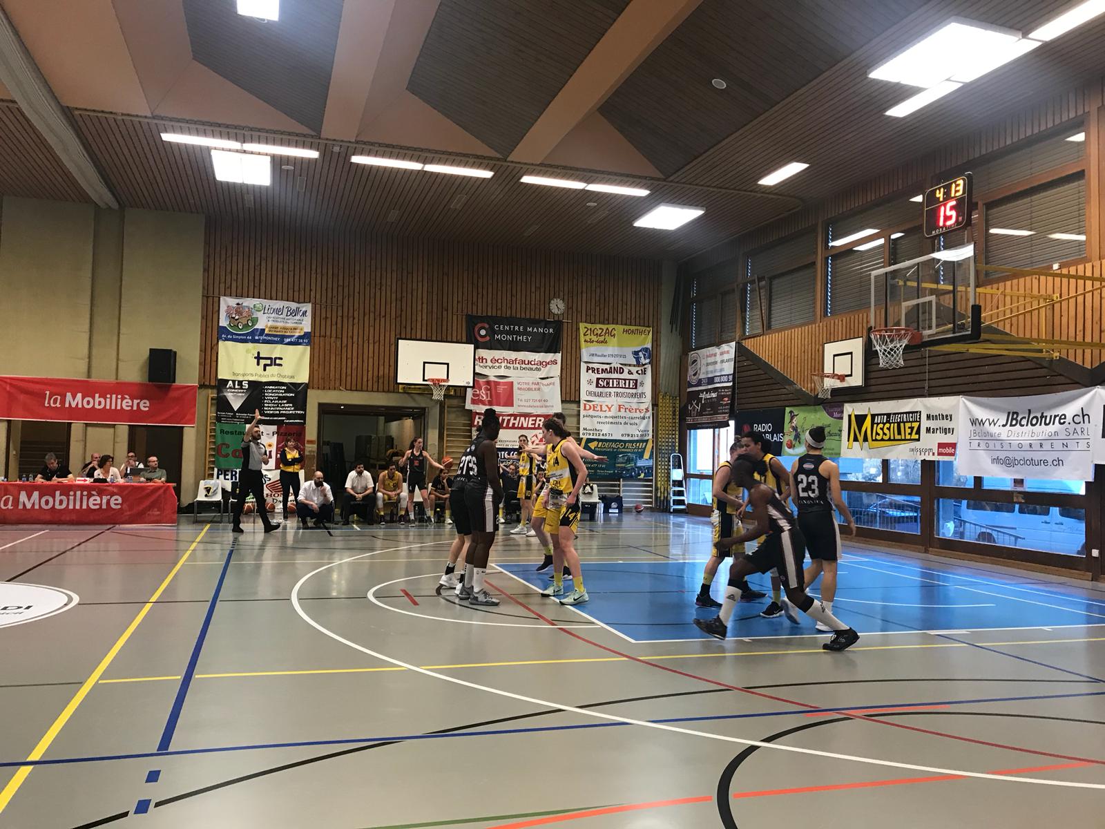 Basket: Malgré une bonne réaction, Troistorrents perd un match très important contre Genève